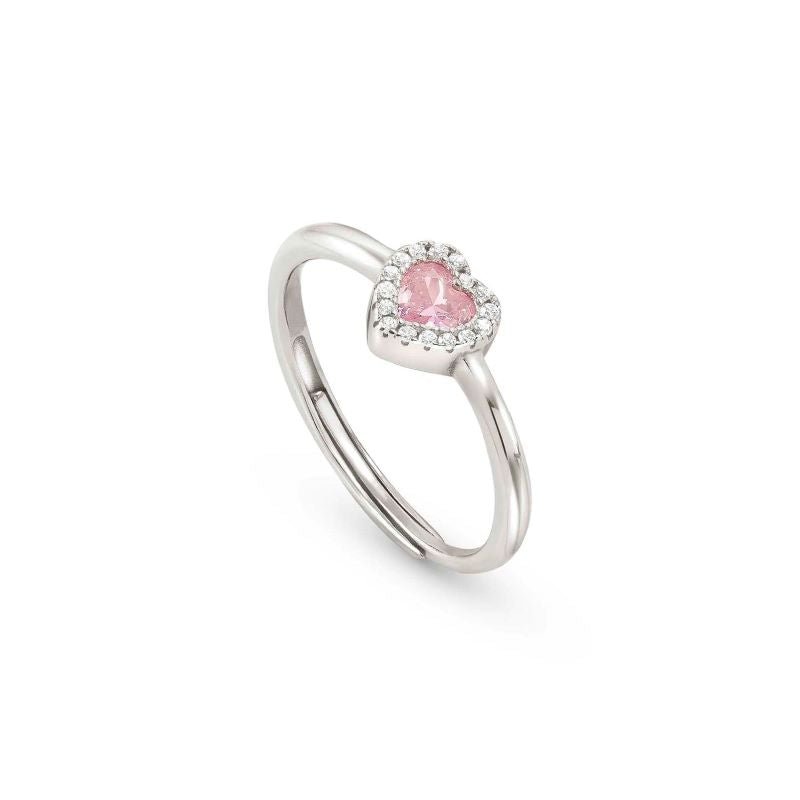 Nomination Silver All My Love Pink Heart Adjustable Ring - MococoNomination240300/0028033497539793Rings