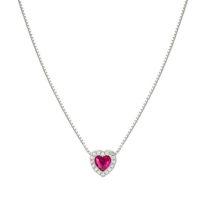 Nomination Silver All my Love Red Heart Necklace - MococoNomination240302/0068033497539878Necklaces