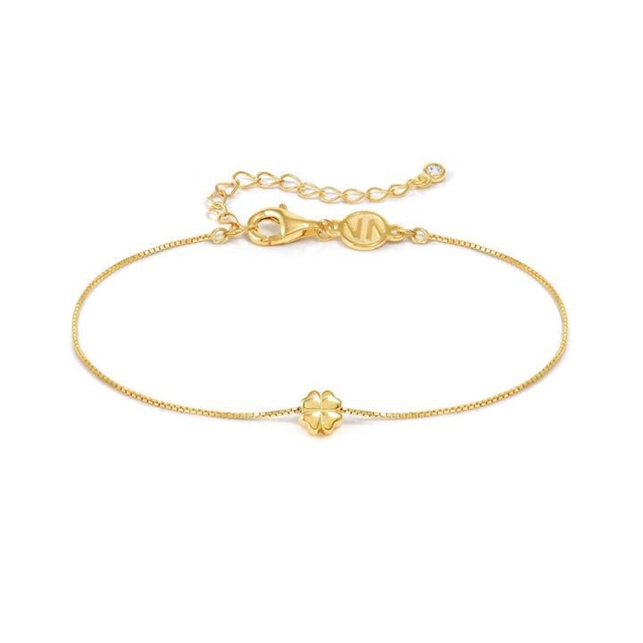 Nomination Silver and Gold Armonica Cubic Zirconia Four Leaf Clover Bracelet - MococoNomination241302/0038033497555311Bracelets