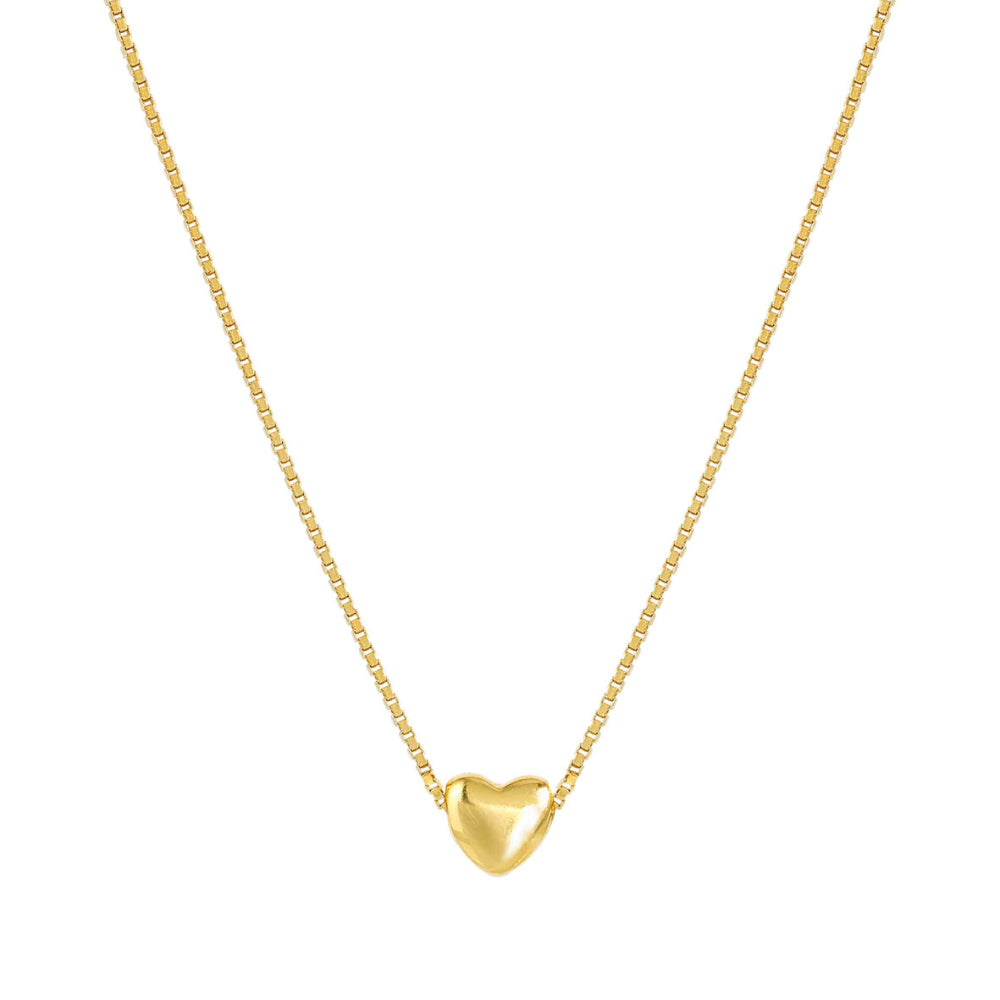 Nomination Silver and Gold Armonica Cubic Zirconia Heart Necklace Image 1