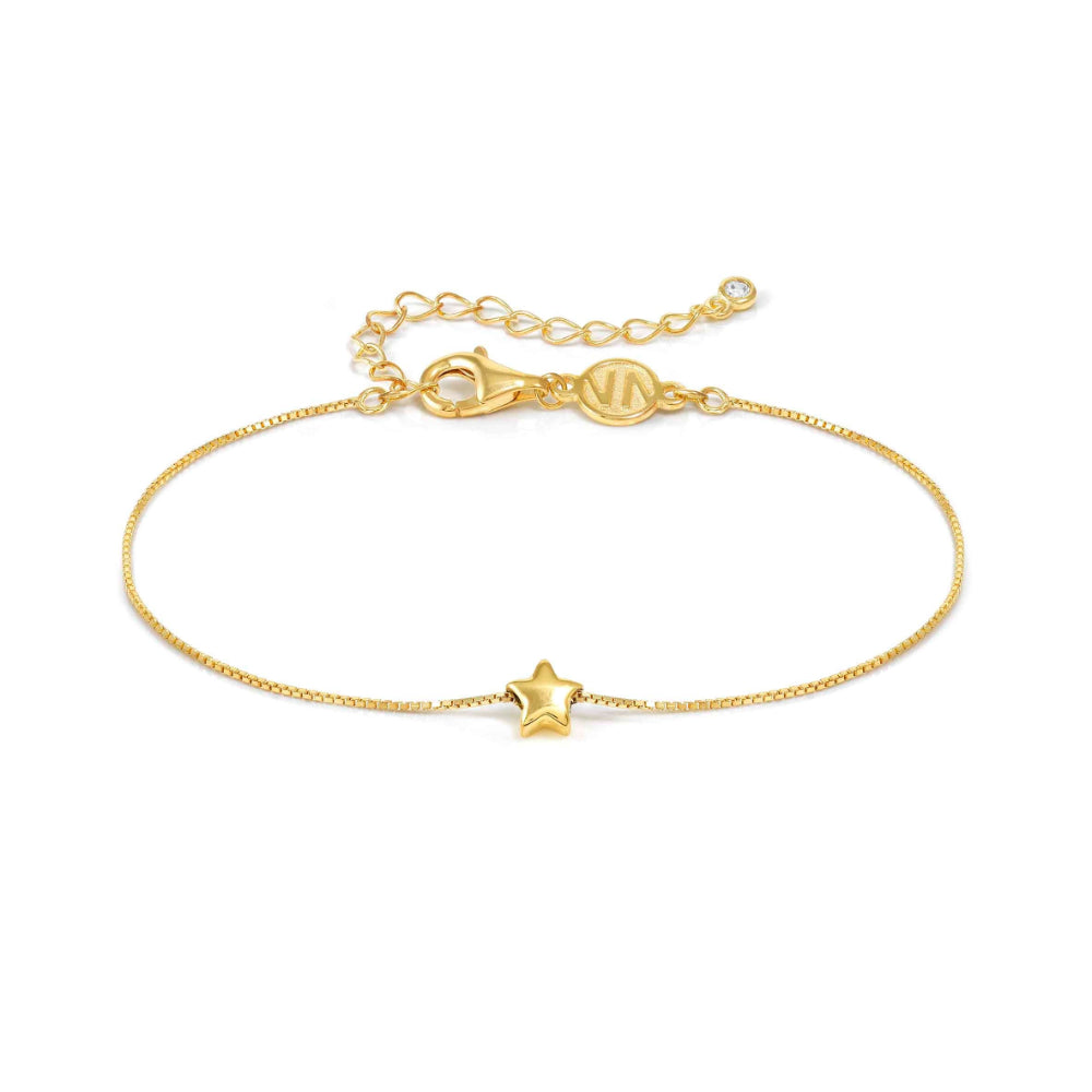 Nomination Silver and Gold Armonica Cubic Zirconia Star Bracelet Image 1
