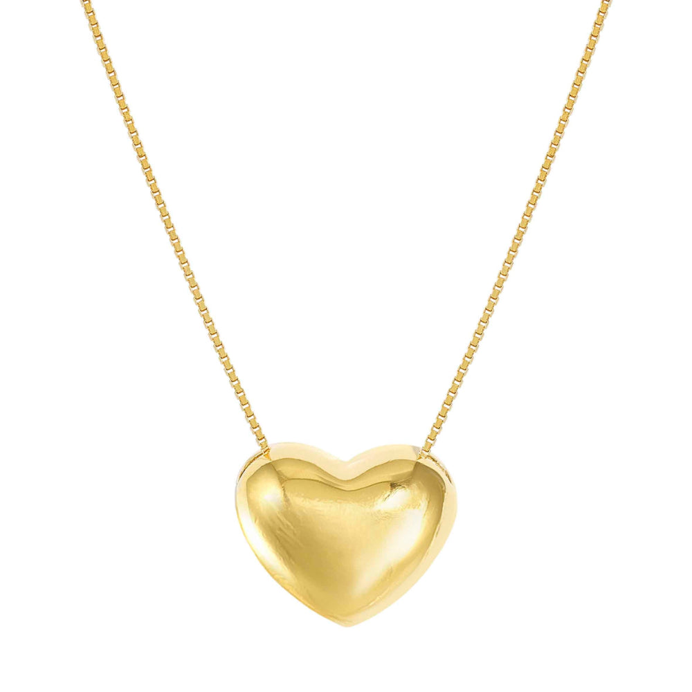 Nomination Silver and Gold Armonica Large Cubic Zirconia Heart Necklace Image 1