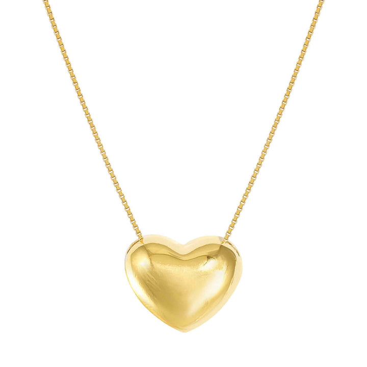 Nomination Silver and Gold Armonica Large Cubic Zirconia Heart Necklace Image 1