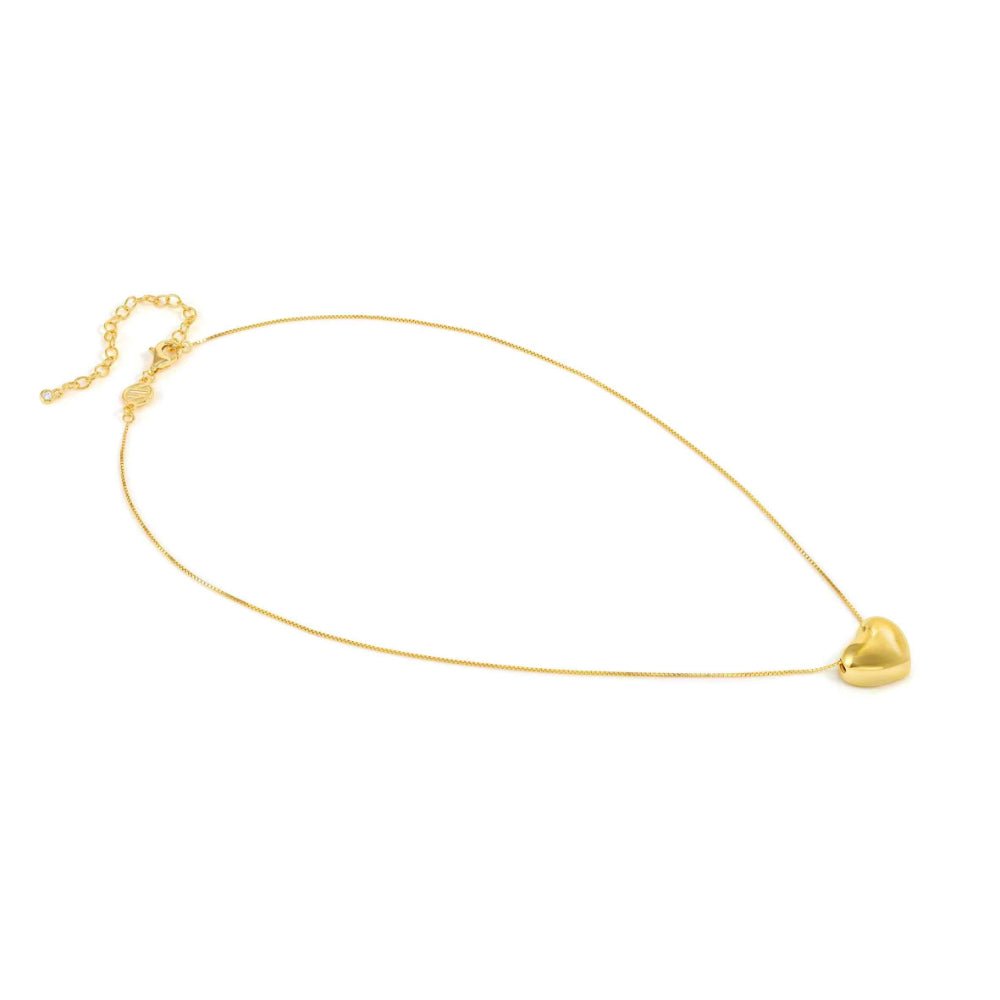 Nomination Silver and Gold Armonica Large Cubic Zirconia Heart Necklace - MococoNomination241306/0068033497555557Necklaces