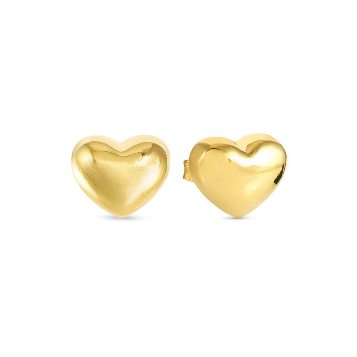 Nomination Silver and Gold Armonica (Large) Heart Earrings - MococoNomination241308/0068033497555632Earrings