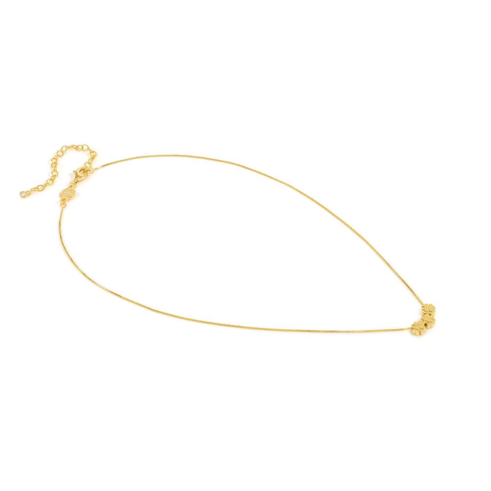 Nomination Silver and Gold Armonica Rich and Cubic Zirconia Four Leaf Clover Necklace - MococoNomination241305/0038033497555496Necklaces