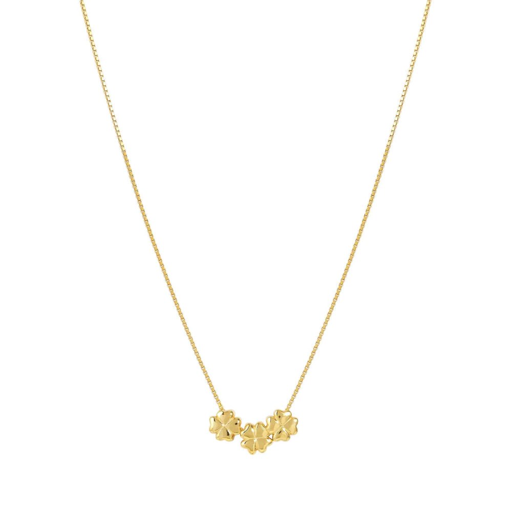 Nomination Silver and Gold Armonica Rich and Cubic Zirconia Four Leaf Clover Necklace - MococoNomination241305/0038033497555496Necklaces