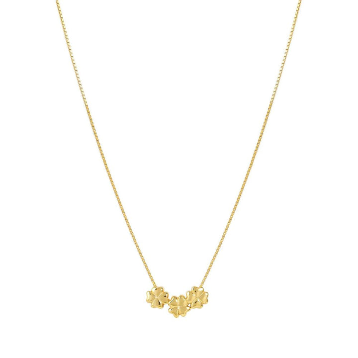 Nomination Silver and Gold Armonica Rich and Cubic Zirconia Four Leaf Clover Necklace - MococoNomination241305/0038033497555496Necklaces