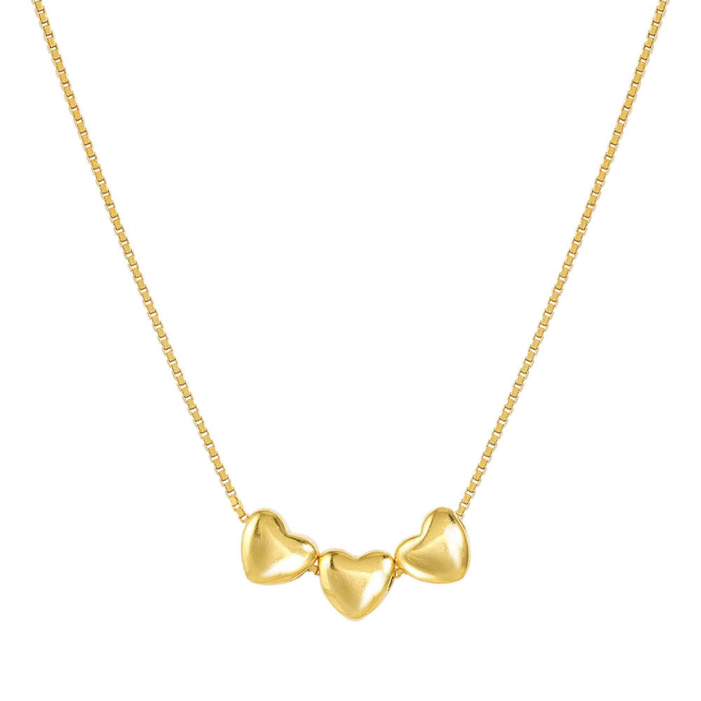 Nomination Silver and Gold Armonica Rich and Cubic Zirconia Heart Necklace Image 1