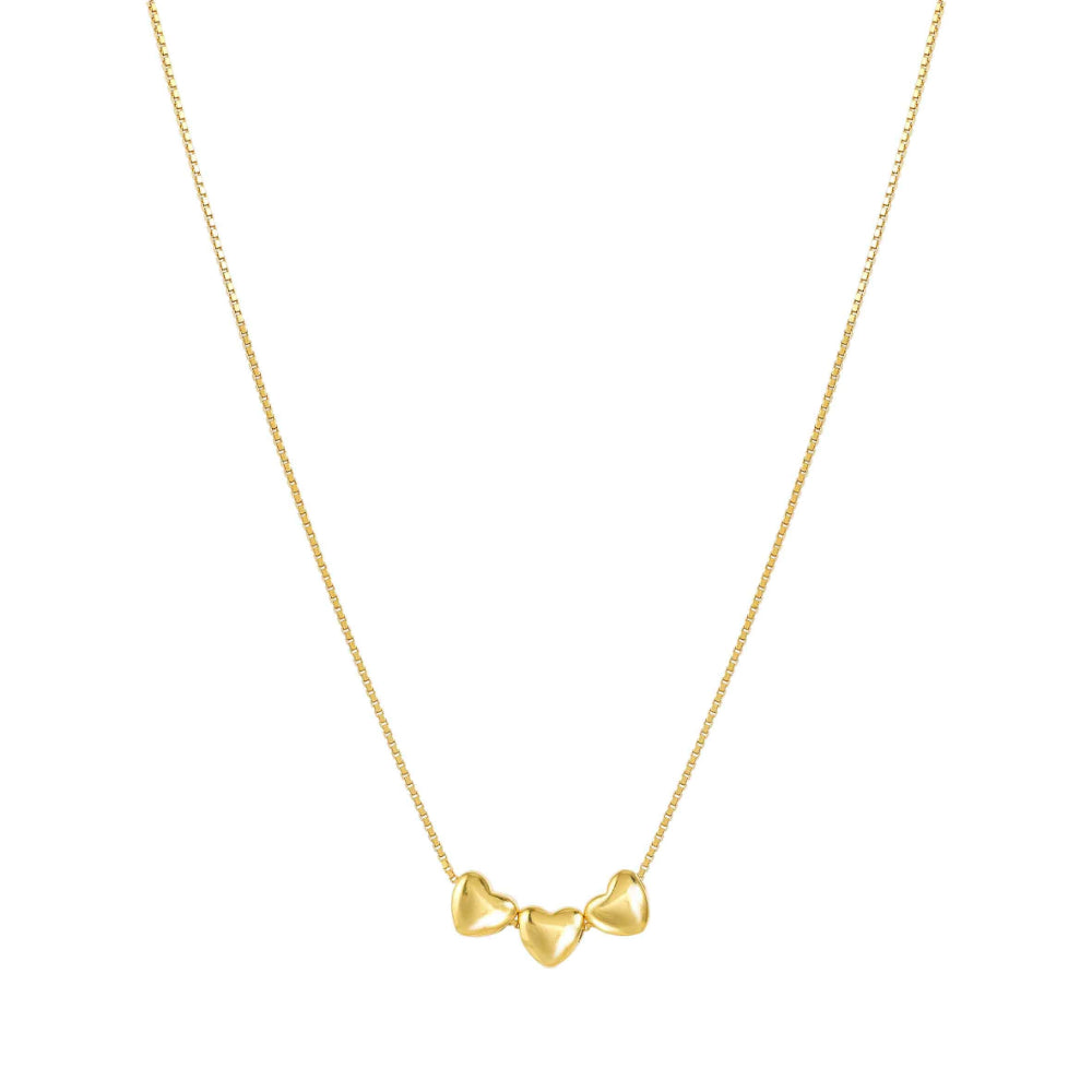 Nomination Silver and Gold Armonica Rich and Cubic Zirconia Heart Necklace Image 4