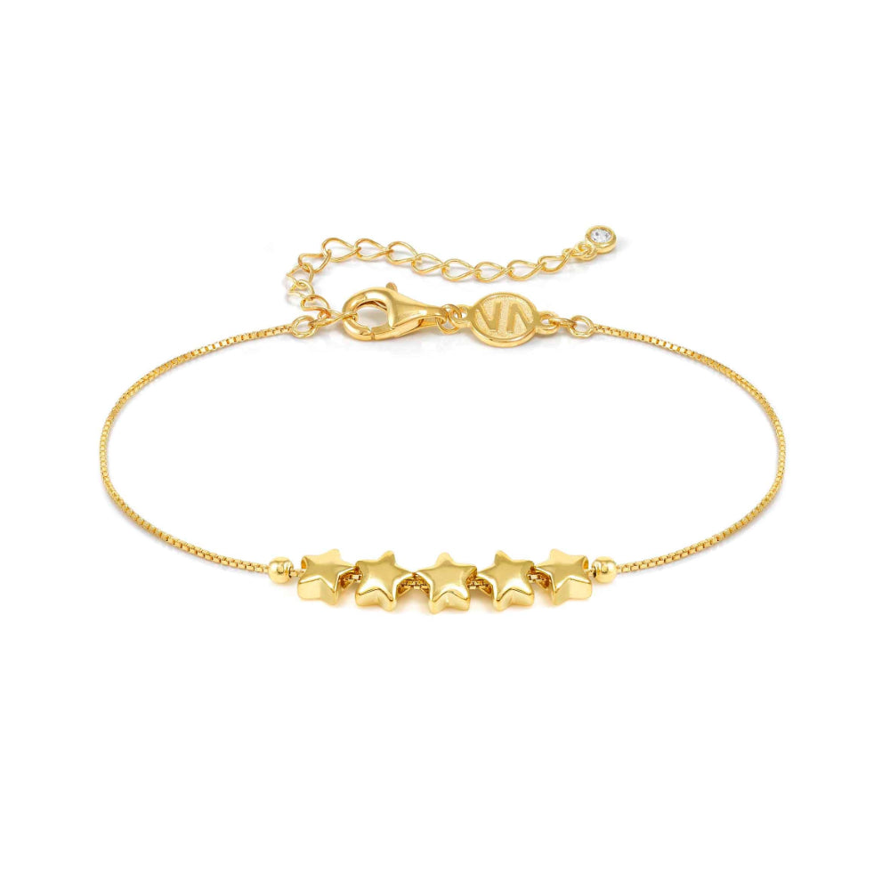 Nomination Silver and Gold Armonica Rich and Cubic Zirconia Star Bracelet Image 1