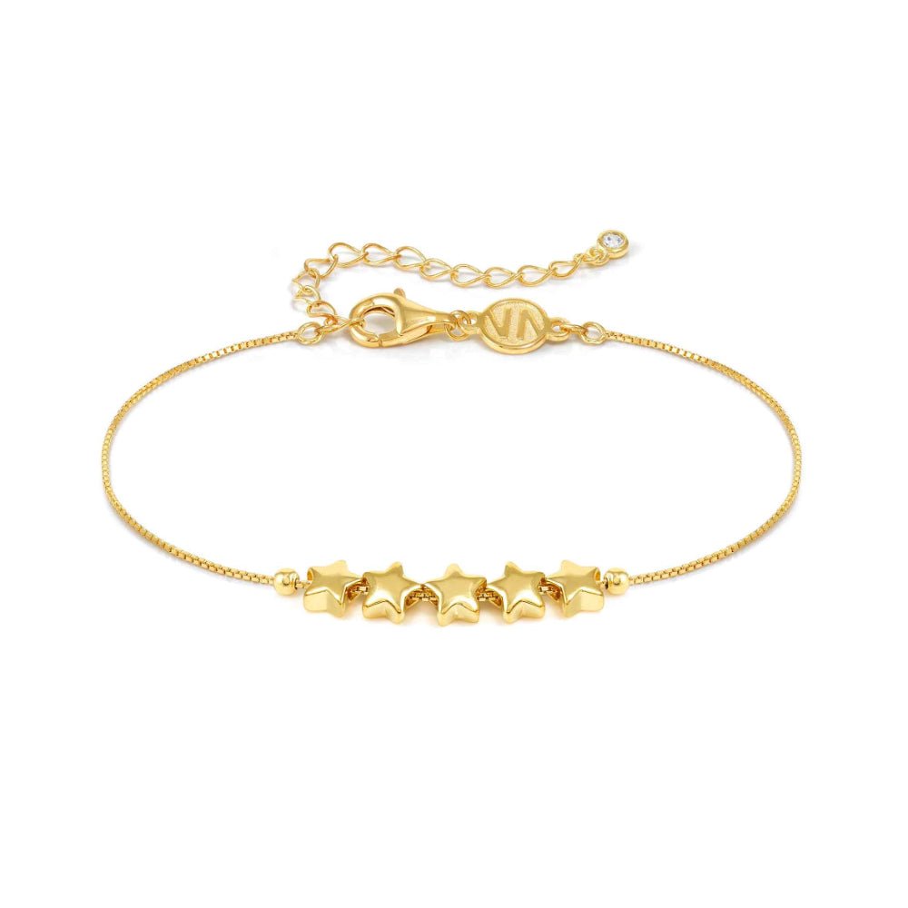 Nomination Silver and Gold Armonica Rich and Cubic Zirconia Star Bracelet - MococoNomination241303/0098033497555410Bracelets