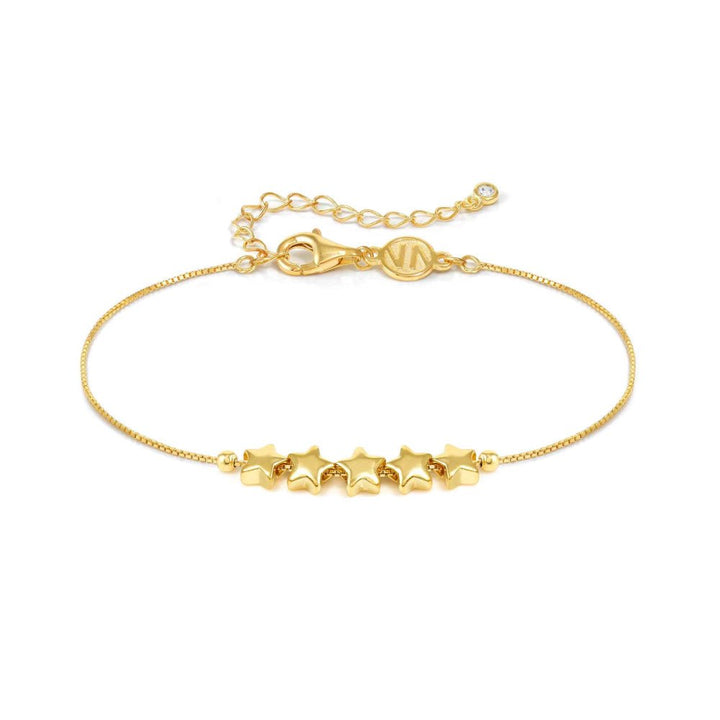 Nomination Silver and Gold Armonica Rich and Cubic Zirconia Star Bracelet - MococoNomination241303/0098033497555410Bracelets