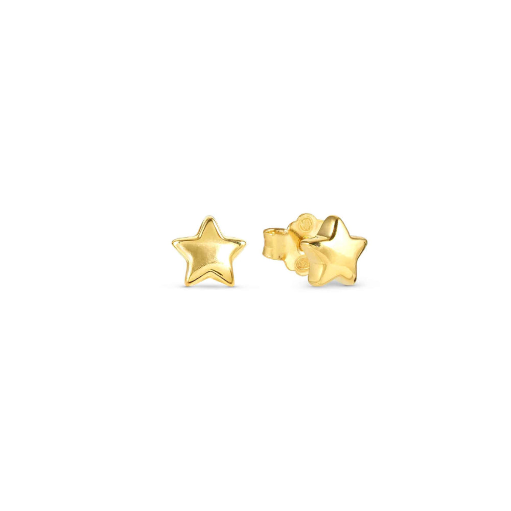 Nomination Silver and Gold Armonica Star Earrings Image 1