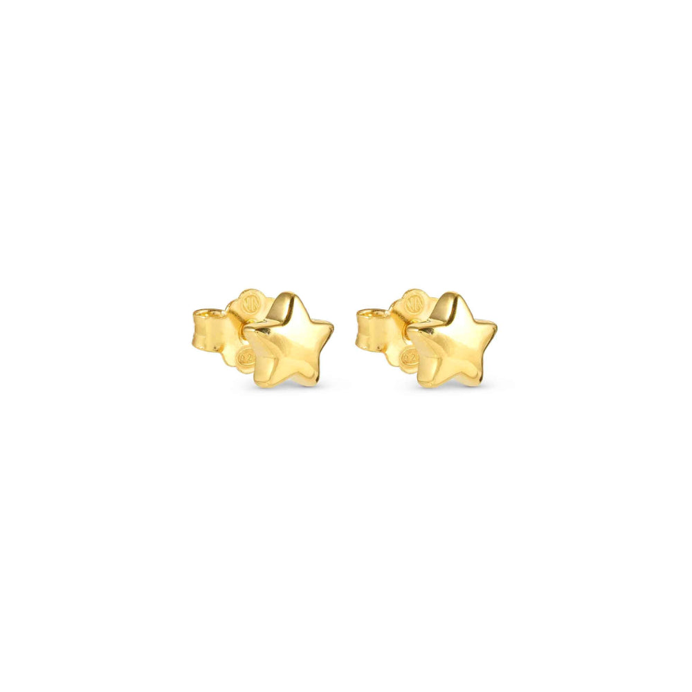 Nomination Silver and Gold Armonica Star Earrings Image 4