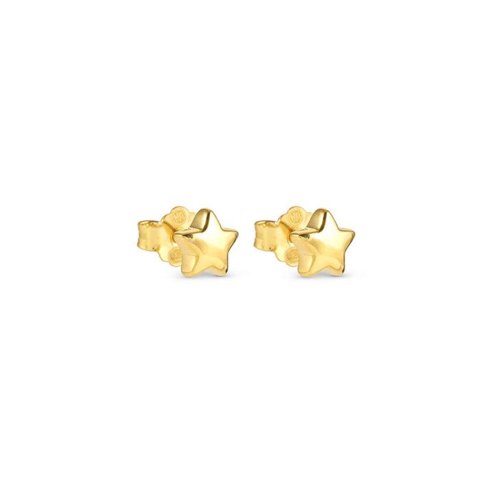 Nomination Silver and Gold Armonica Star Earrings Image 4