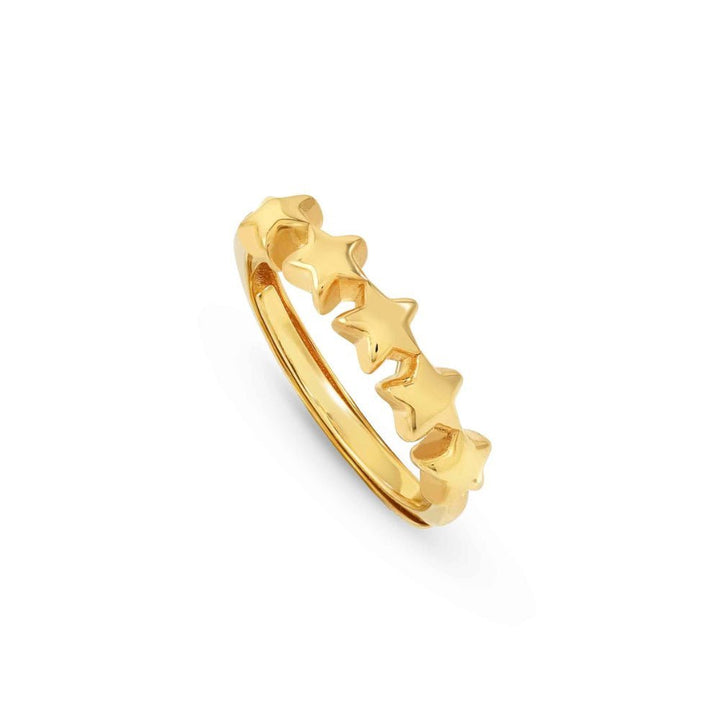 Nomination Silver and Gold Armonica Star Ring - MococoNomination241300/0098033497555274Rings