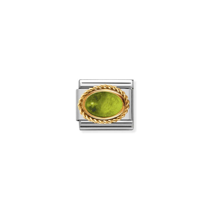 Nomination Silver and Gold Composable Semiprecious August Birthstone Charm - MococoNomination030508/058033497203069Charms