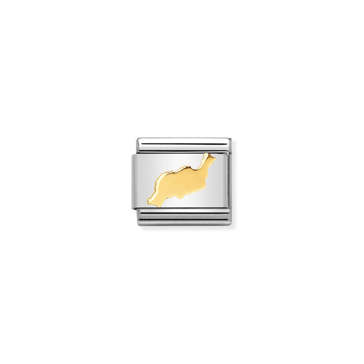 Nomination Silver and Gold Composable Spanish Island Lanzarote Charm Link image