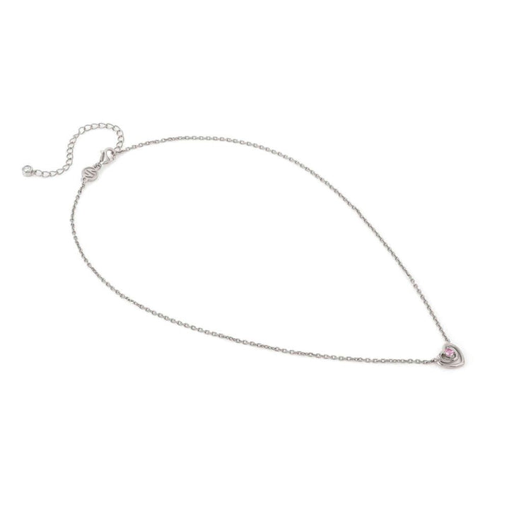 Nomination Silver and Pink Cosmiclove Heart Cubic Zirconia Necklace - MococoNomination241707/0028033497556875Necklaces
