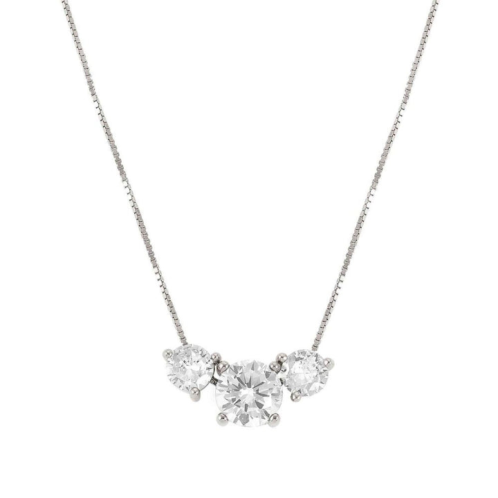 Nomination Silver and White Color Wave Cubic Zirconia Necklace - MococoNomination149821/0018033497539557Necklace