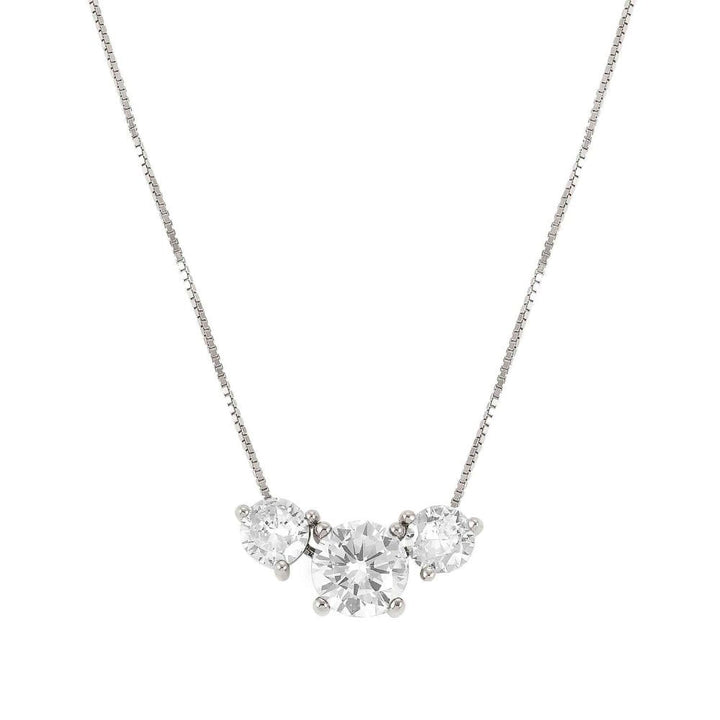 Nomination Silver and White Color Wave Cubic Zirconia Necklace - MococoNomination149821/0018033497539557Necklaces