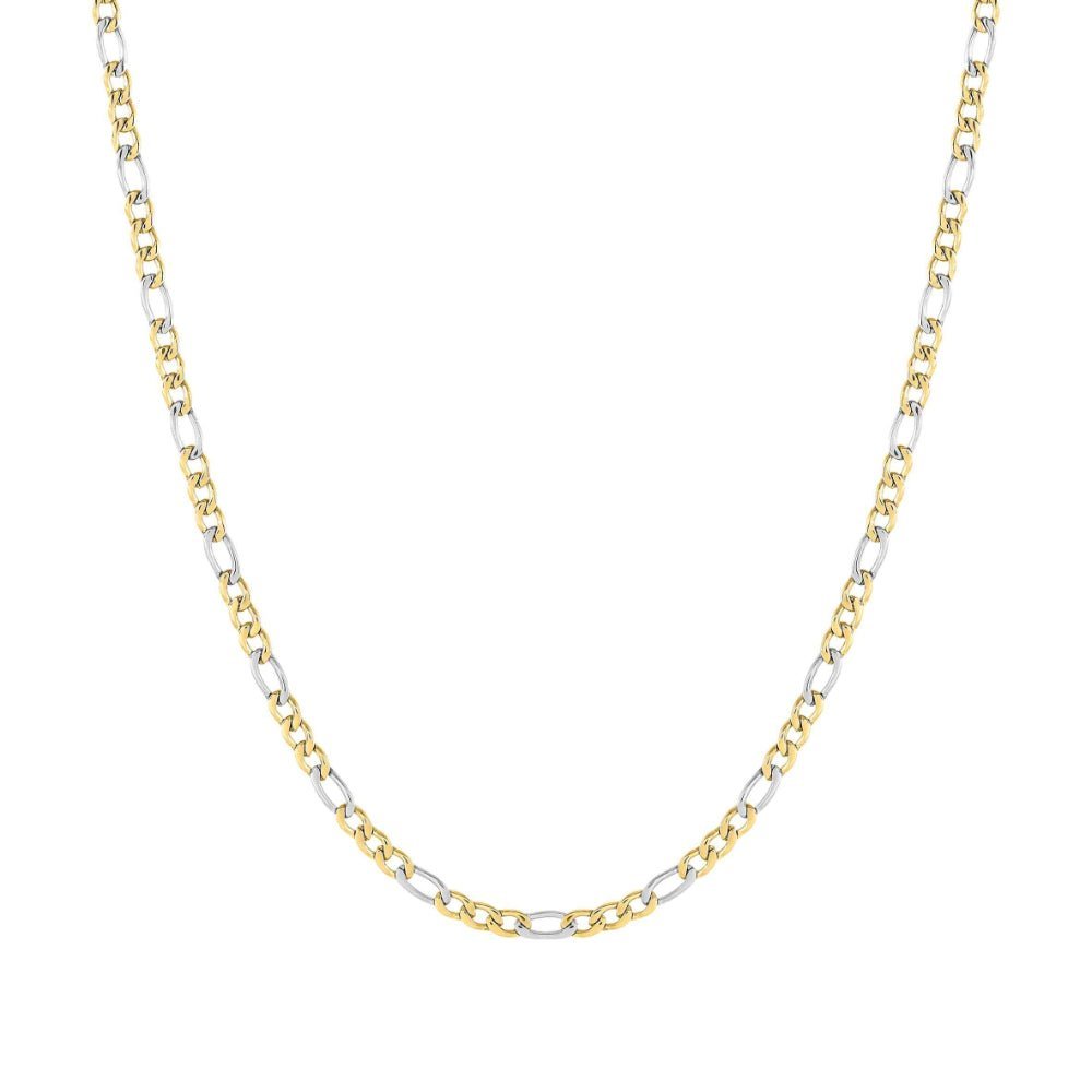 Nomination Silver and Yellow Gold B-Yond (Small Curb) Stainless Necklace - MococoNomination028939/0318033497529428Necklaces