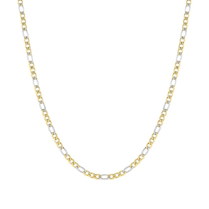 Nomination Silver and Yellow Gold B-Yond (Small Curb) Stainless Necklace - MococoNomination028939/0318033497529428Necklaces