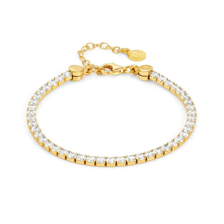 Nomination Silver and Yellow Gold Chic &amp; Charm Ed. Celebration CZ (Rich) Bracelet - MococoNomination148617/0128033497526045Bracelets