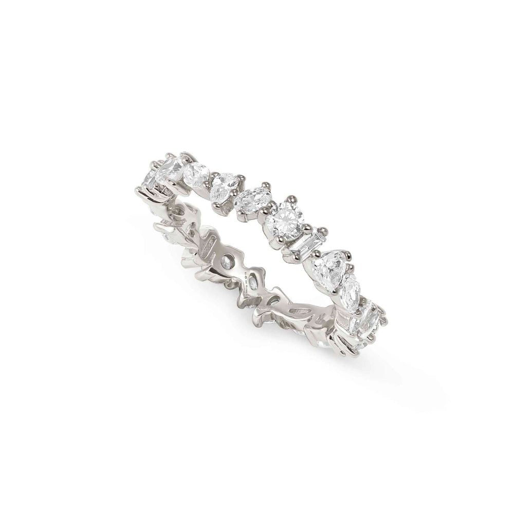 Nomination Silver Anello Colour Wave Ed Mini In Argento White Fin Cubic Zirconia Ring - MococoNomination149880/031/0048033497577962Rings