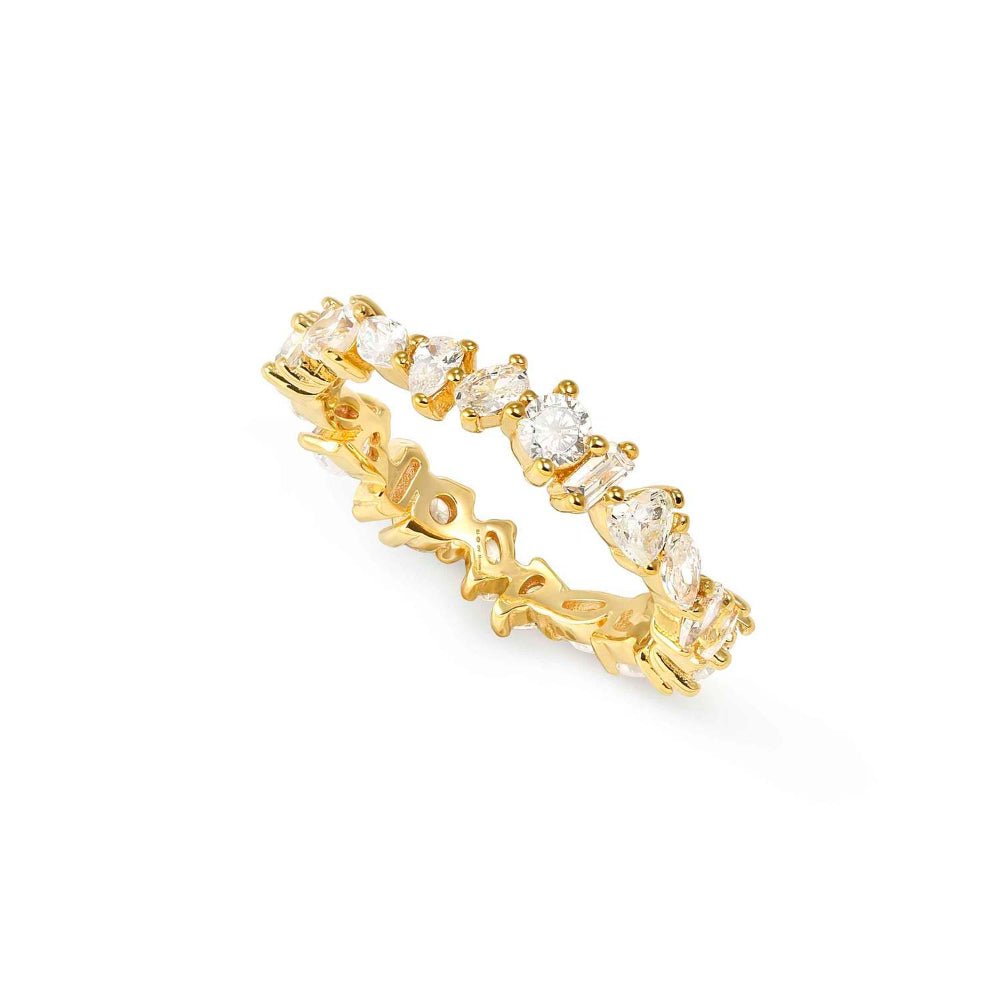 Nomination Silver Anello Colour Wave Ed White Fin Cubic Zirconia Ring - MococoNomination149880/020/0058033497577931Rings