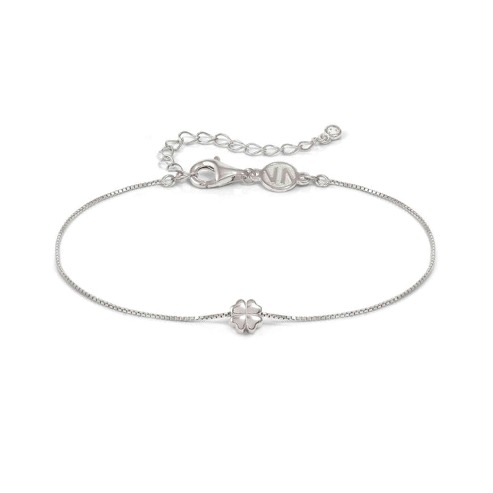 Nomination Silver Armonica Cubic Zirconia Four Leaf Clover Bracelet Image 1