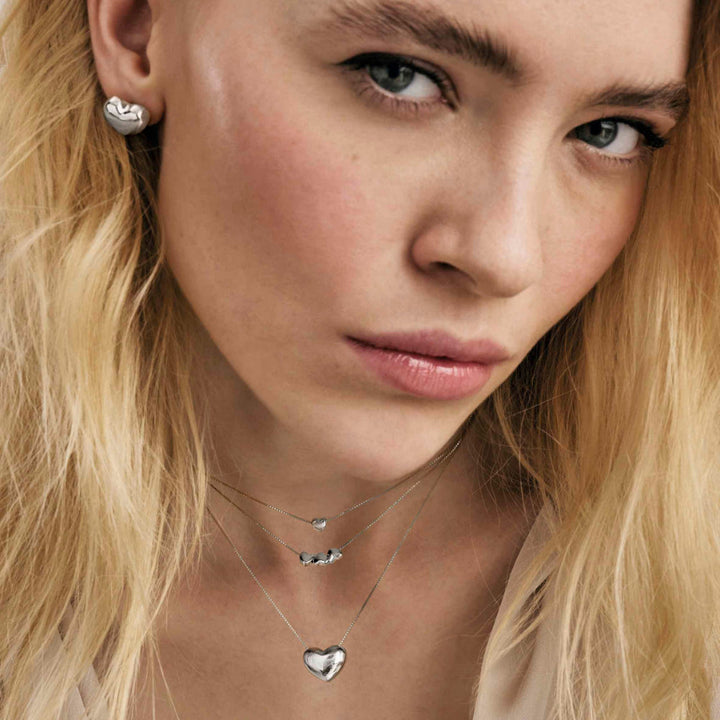 Nomination Silver Armonica Cubic Zirconia Four Leaf Clover Necklace Image 3