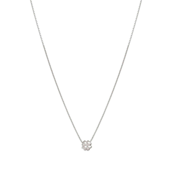 Nomination Silver Armonica Cubic Zirconia Four Leaf Clover Necklace Image 4