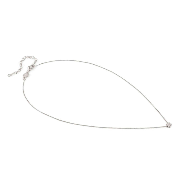 Nomination Silver Armonica Cubic Zirconia Four Leaf Clover Necklace Image 5