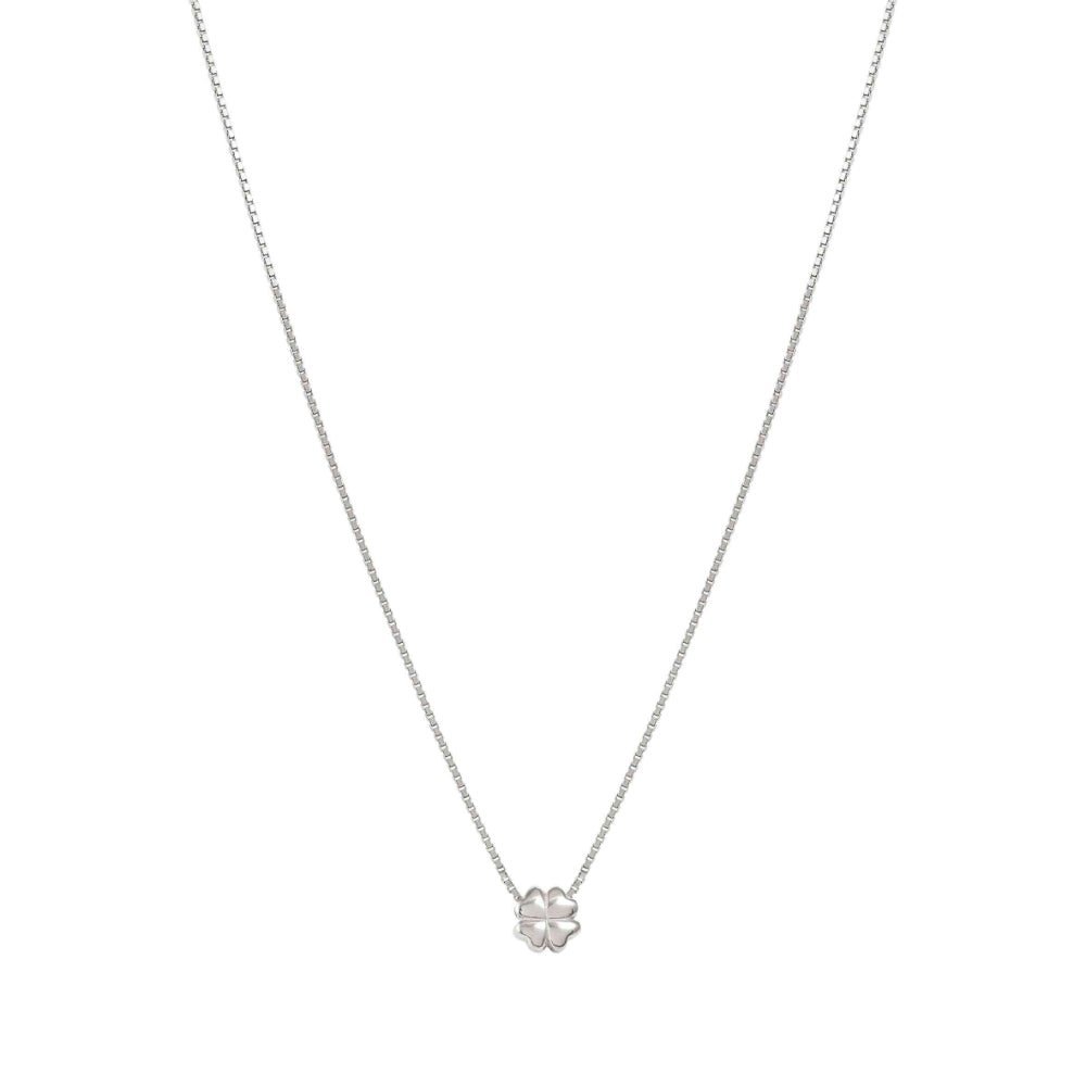 Nomination Silver Armonica Cubic Zirconia Four Leaf Clover Necklace - MococoNomination241304/0018033497555427Necklaces