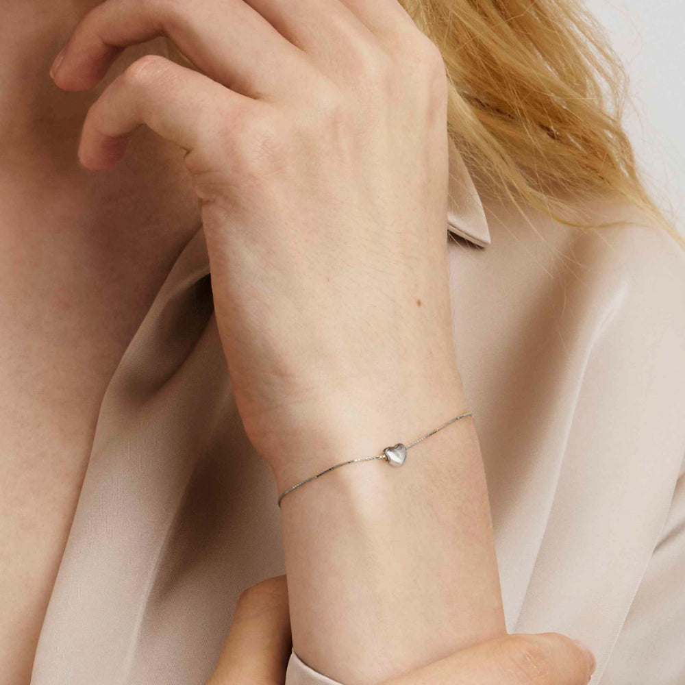 Nomination Silver Armonica Cubic Zirconia Heart Bracelet Image 2
