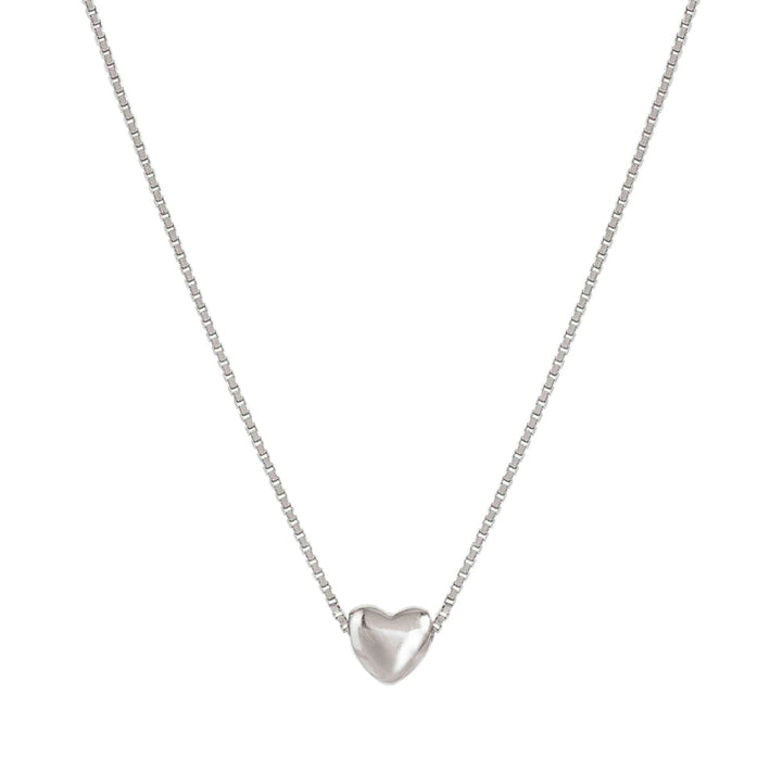 Nomination Silver Armonica Cubic Zirconia Heart Necklace Image 1