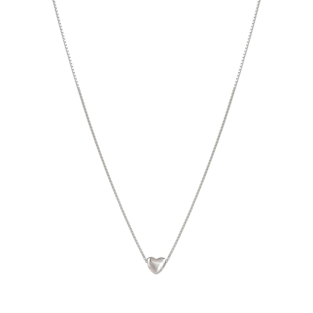 Nomination Silver Armonica Cubic Zirconia Heart Necklace Image 4