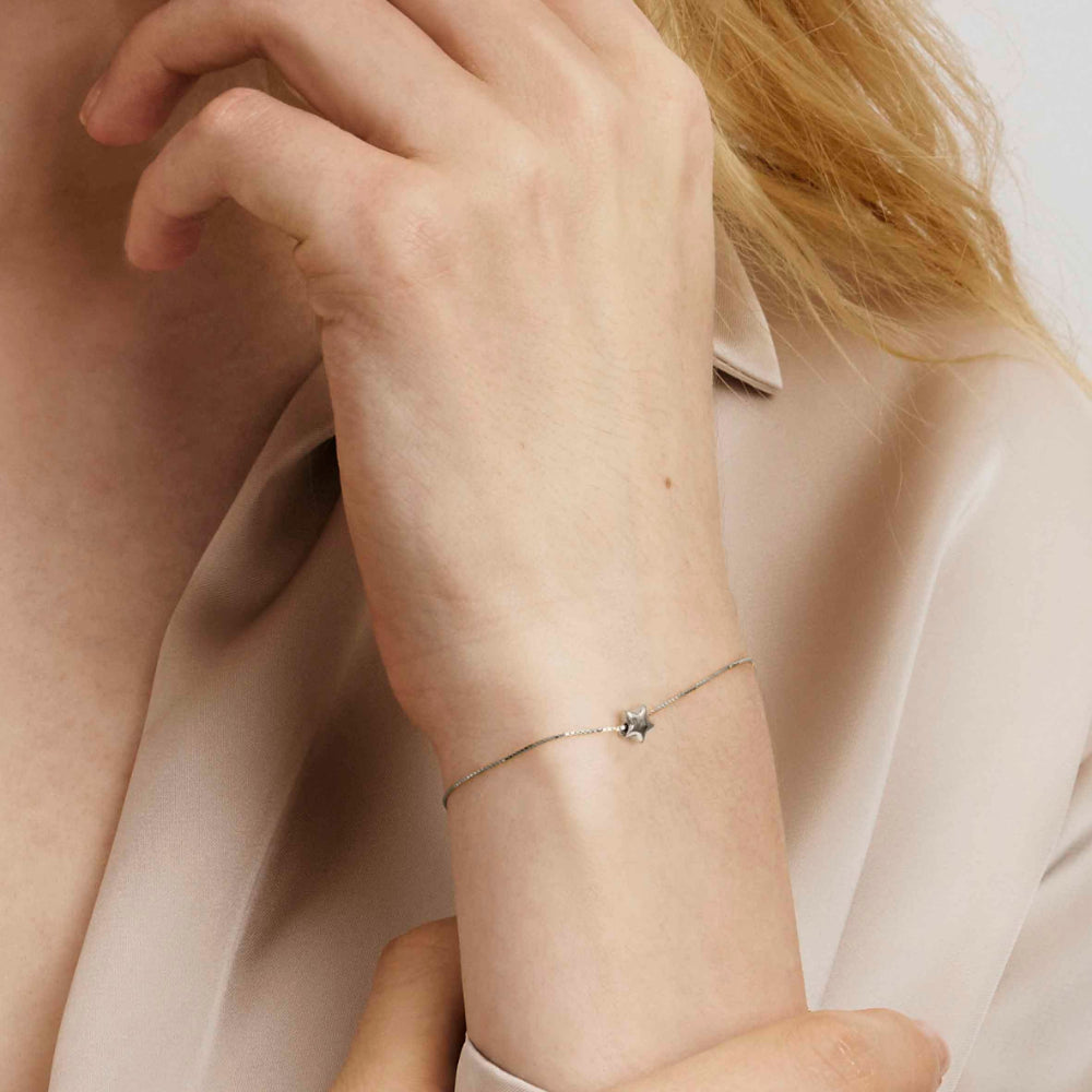Nomination Silver Armonica Cubic Zirconia Star Bracelet Image 2