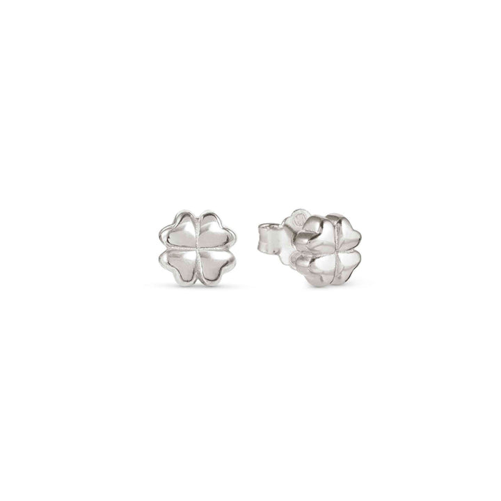 Nomination Silver Armonica Four Leaf Clover Earrings Image 1