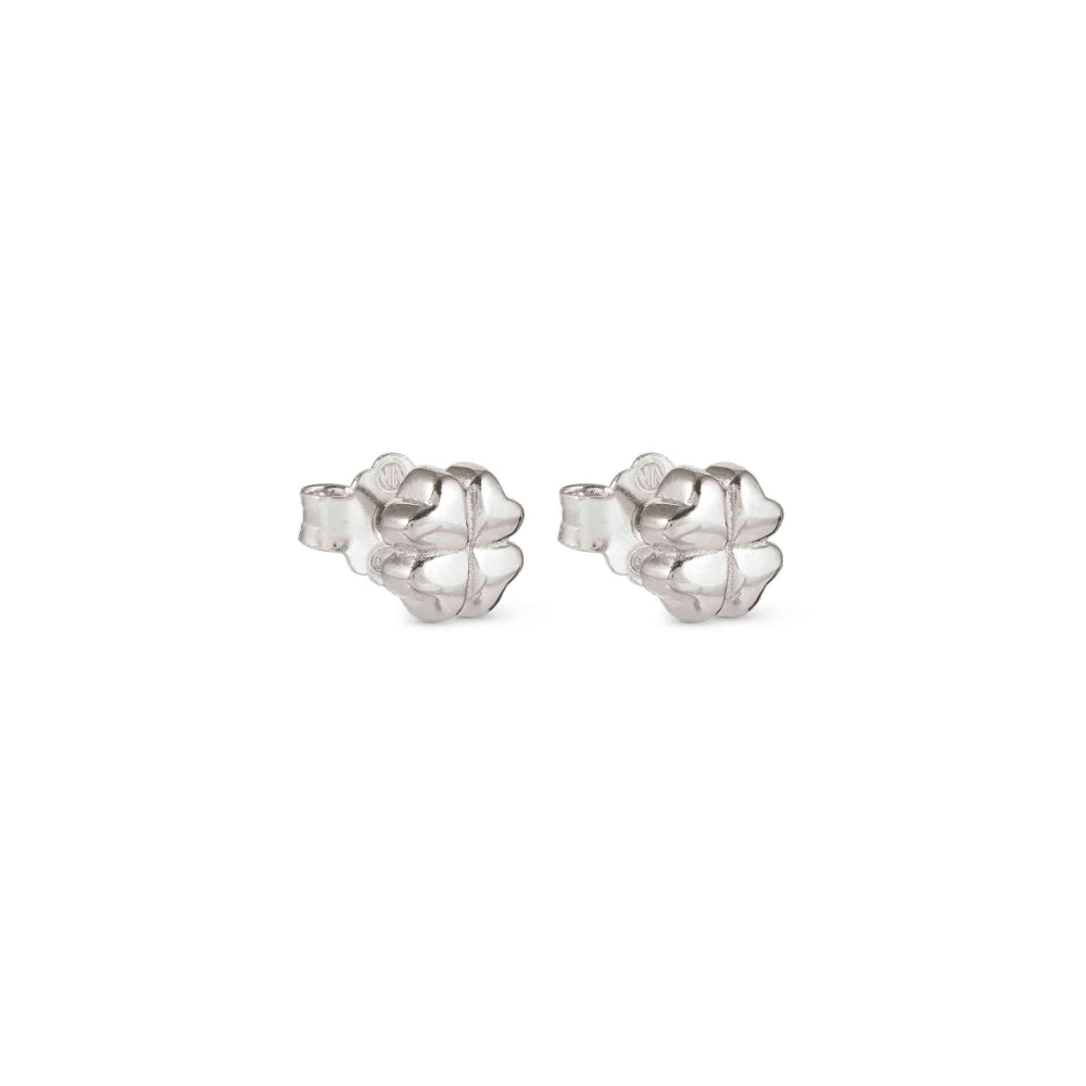 Nomination Silver Armonica Four Leaf Clover Earrings Image 4
