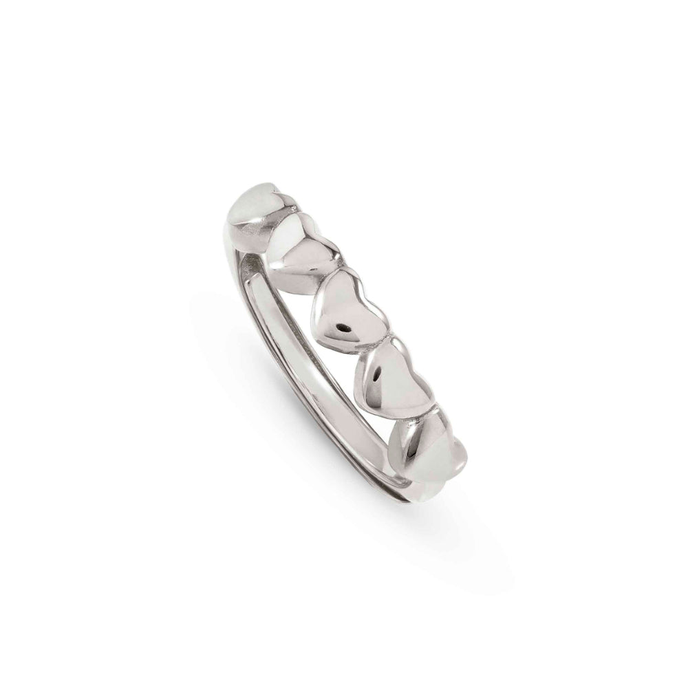 Nomination Silver Armonica Heart Ring Image 1