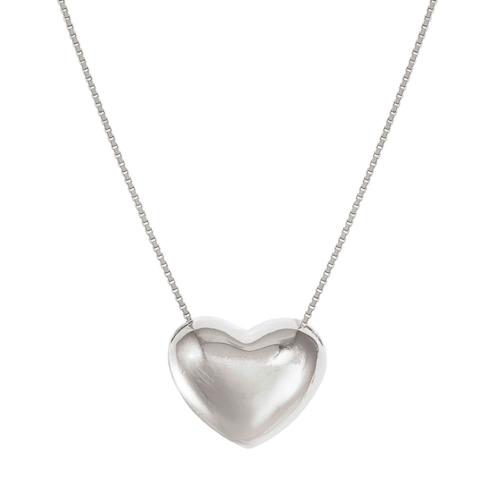 Nomination Silver Armonica Large Cubic Zirconia Heart Necklace Image 1