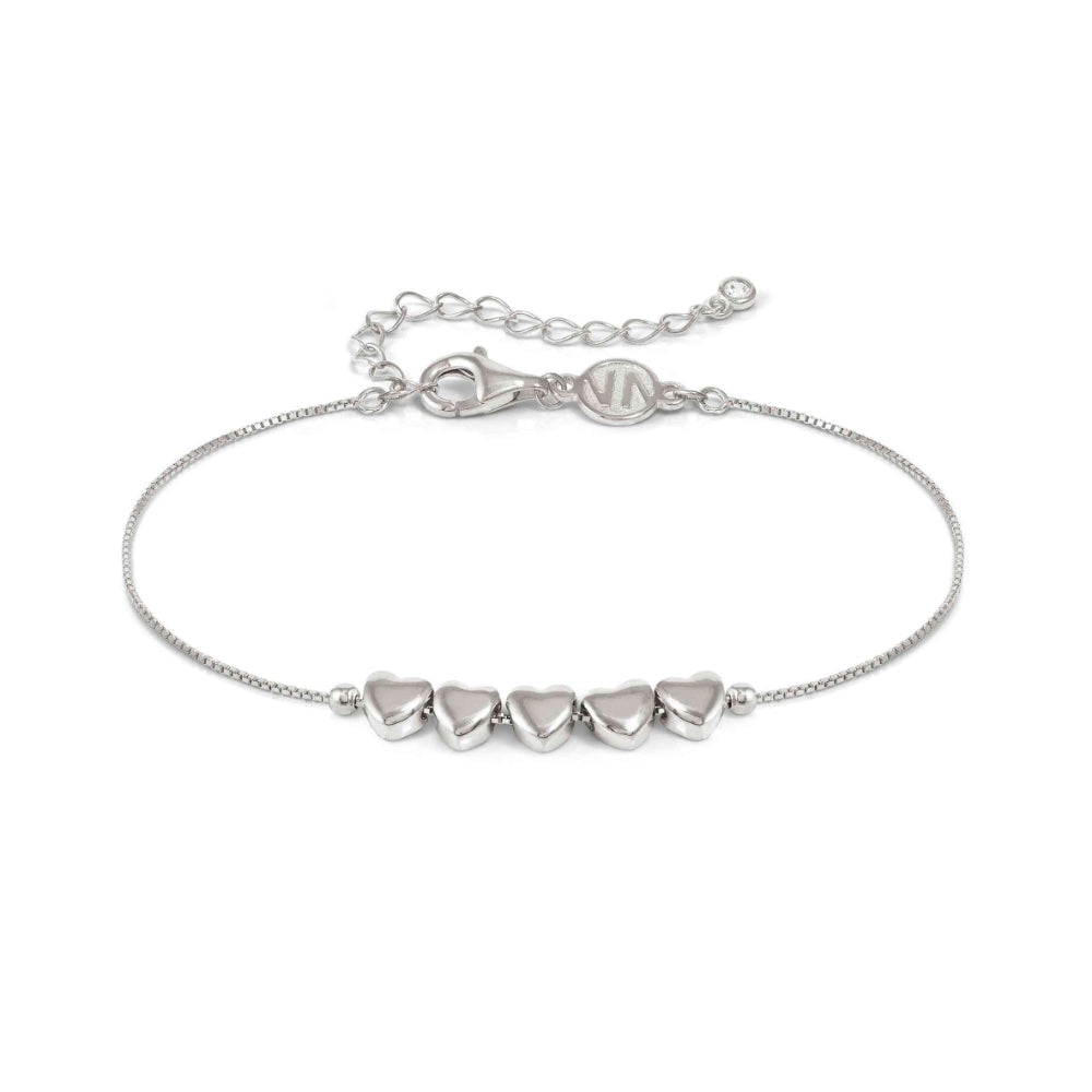 Nomination Silver Armonica Rich and Cubic Zirconia Heart Bracelet Image 1