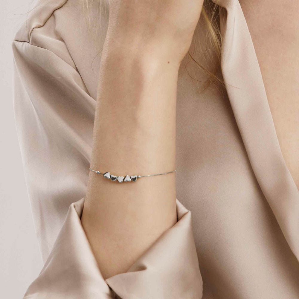 Nomination Silver Armonica Rich and Cubic Zirconia Heart Bracelet - MococoNomination241303/0048033497555380Bracelets