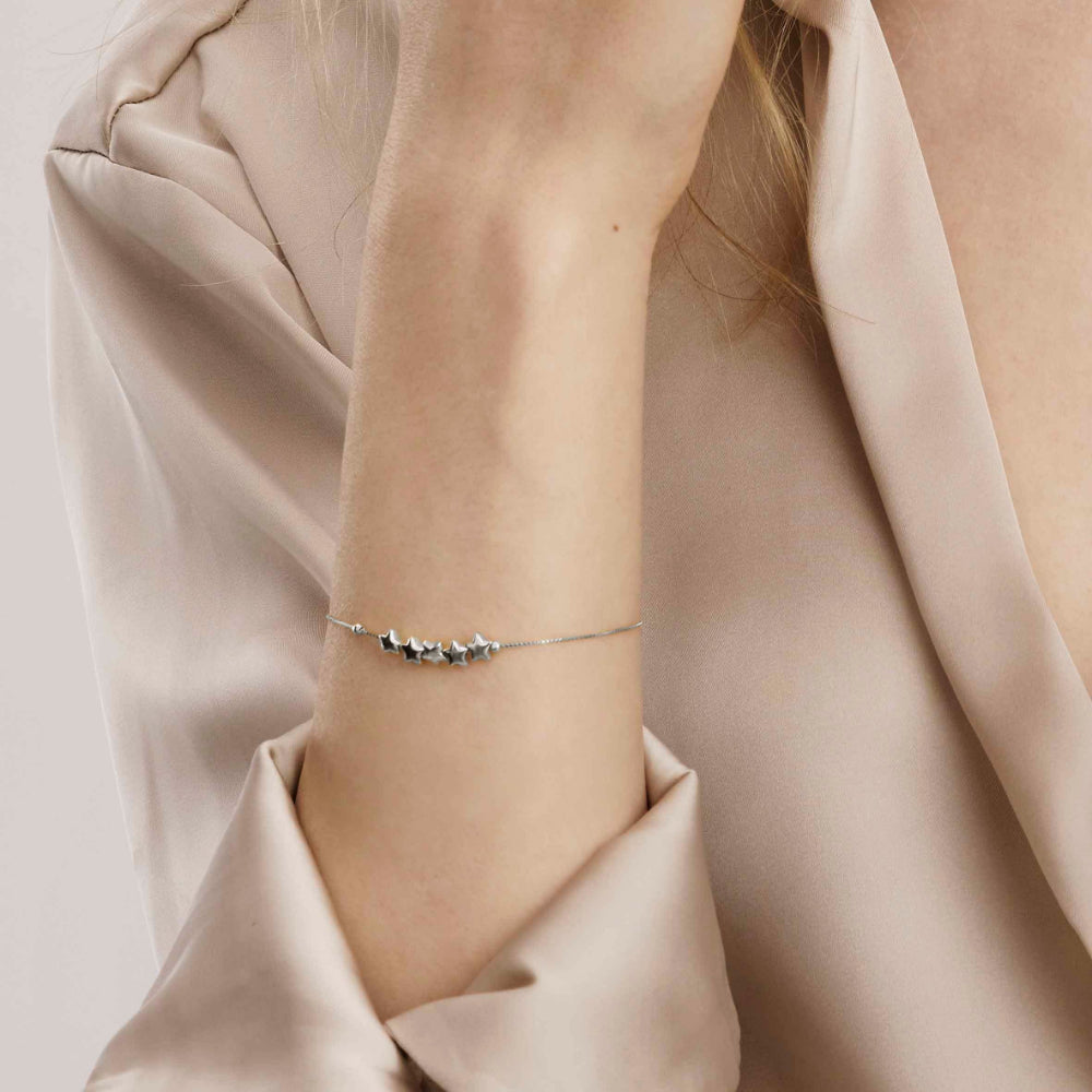 Nomination Silver Armonica Rich and Cubic Zirconia Star Bracelet Image 2