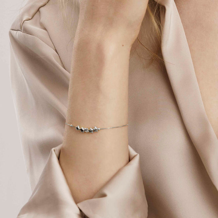 Nomination Silver Armonica Rich and Cubic Zirconia Star Bracelet Image 2