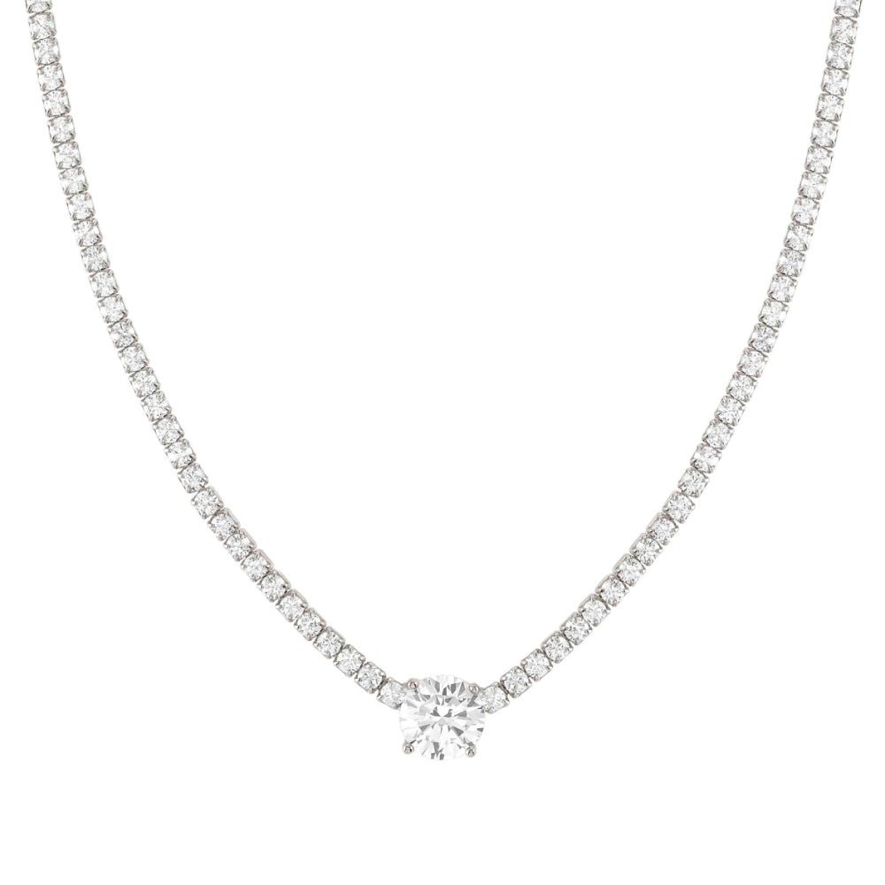 Nomination Silver Chic & Charm Joyful Ed. Central CZ Necklace - MococoNomination148633/0108033497530813Necklaces