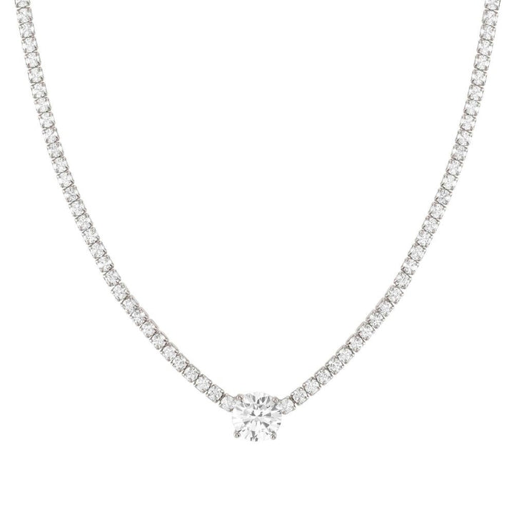 Nomination Silver Chic &amp; Charm Joyful Ed. Central CZ Necklace - MococoNomination148633/0108033497530813Necklaces